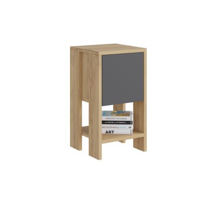 Table De Chevet En Bois ""ema"" 30 X 30 X 55 Cm - Ch&ecirc;ne