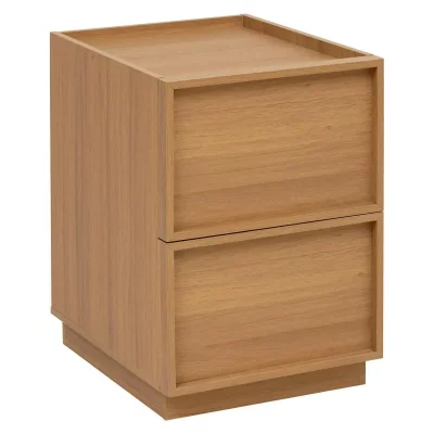 Table De Chevet Framy 2 Tiroirs En Bois - 5 Five Simply Smart