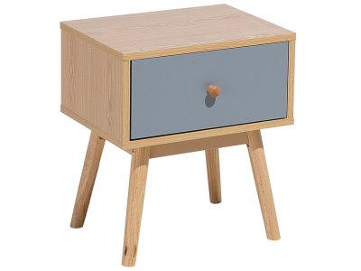 BELIANI Table de chevet moderne avec tiroir
