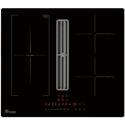 TRIOMPH Table de cuisson aspirante  60 cm TRCPIDA6000B (kit recyclage inclus)
