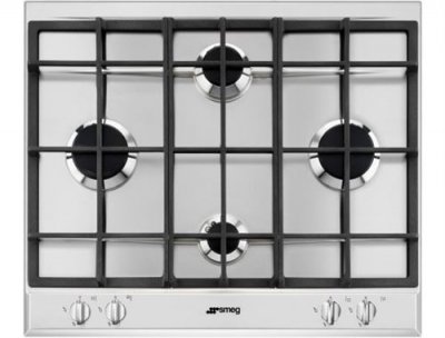 SMEG Table de cuisson Gaz  P260XGH 4 foyers