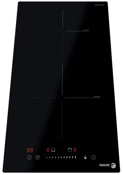 FAGOR Table de cuisson induction 29cm 2 feux 3600w noir - FDI3600S - 