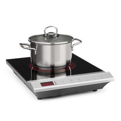 KLARSTEIN Table de cuisson - MisterCook - Plaque de cuisson - 2000W - Minuterie - Noir 