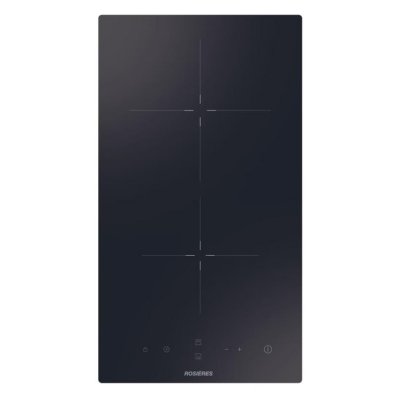 ROSIERES Table de cuisson vitroc&eacute;ramique 28cm 2 feux 2900kw noir  -