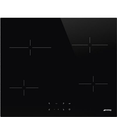 SMEG Table de cuisson vitroc&eacute;ramique  se264td1 noir