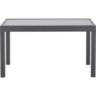  Table de jardin e tensible rectangulaire 6 a 10 personnes Structure aluminium Plateau ve