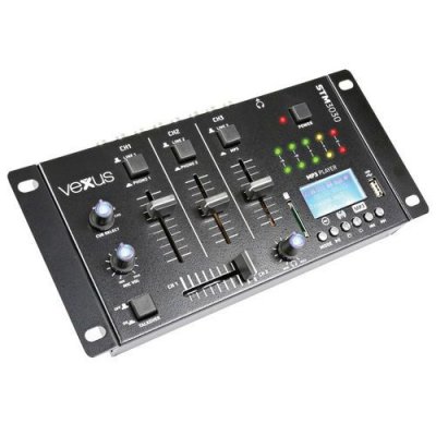 VONYX Table De Mixage 4 Canaux Usb/mp3/bt/rec - Stm3030