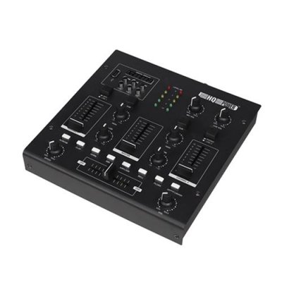 HQ POWER Table de mixage -  - HQMX11005 - 2 canaux - Lecteur MP3 USB/SD - 8 effets int&eacute;gr&eacute;s