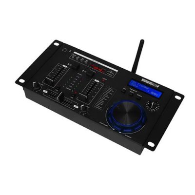 HQ POWER Table de mixage HQMX11009 Sonorisation &agrave; 2 canaux avec Effets DSP, USB Bluetooth, fonction CUE