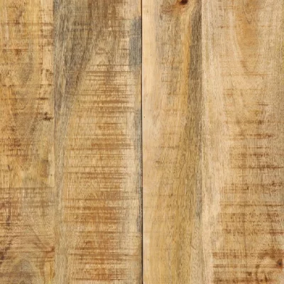 Table de salon salle &agrave; manger design 140 cm bois de manguier massif