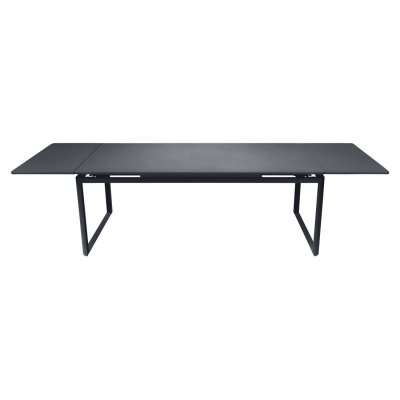 FERMOB Table  Biarritz &agrave; allonges lat&eacute;ral es, coloris au choix Carbone