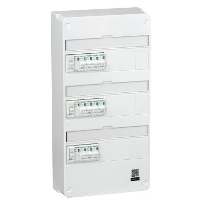 SCHNEIDER ELECTRIC Tableau 3 rang&eacute;es RESI9 13 modules -  - R9H313SP01N