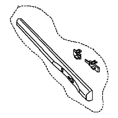 ROSIERES Tableau De Bord Avec Commande Arriere Pour Hotte  - 49010886