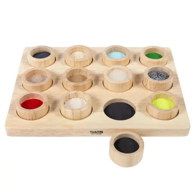 GOKI Tableau Toucher et Associer en bois