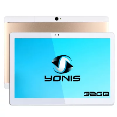 YONIS Tablette 4G Multim&eacute;dia 10' Android 7.0 Octacore 32Go Stockage Double Sim Or + SD 16Go