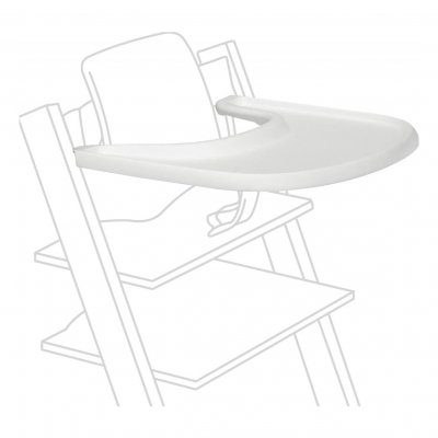 STOKKE Tablette chaise haute Tripp Trapp  blanc