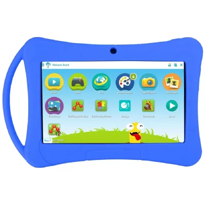 YONIS Tablette Enfant 7 Pouces Android 5.1 Lollipop Bluetooth Playstore Wifi Bleu 40Gb -  