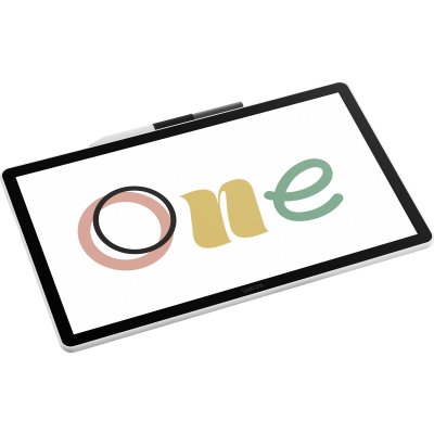 WACOM Tablette graphique avec stylet &reg; One 14 14"" Noir et Blanc