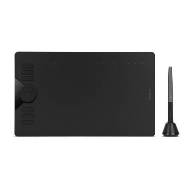 HUION Tablette Graphique  HS610 12+16 Bouttons Express, Stylet sans Batterie 8192