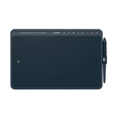 HUION Tablette graphique  HS611 avec &agrave; la 8192 pression &agrave; stylet (bleue)