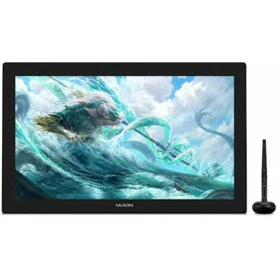 HUION Tablette graphique Inspiroy Kamvas Pro 24 avec stylet PW517 - 4K - 23,8"" - Noir