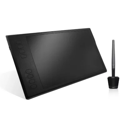 YONIS Tablette Graphique Windows Mac Os Sans Fil 8192 Niveaux de Pression 8 Touches