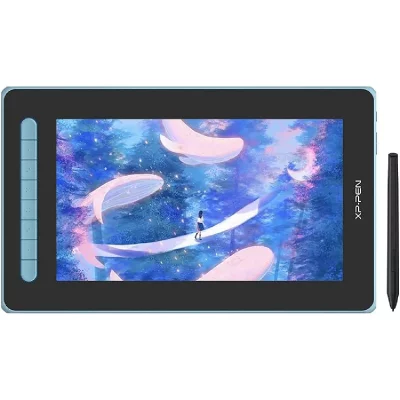 XP PEN Tablette Graphique - XPPen - Artist 12 2nd Generation avec Stylet X3 - Bleu
