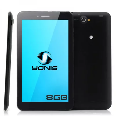 YONIS Tablette Tactile 3G 7' Android Jellybean Double Sim Cours Mini HDMI 8 Go Noire 