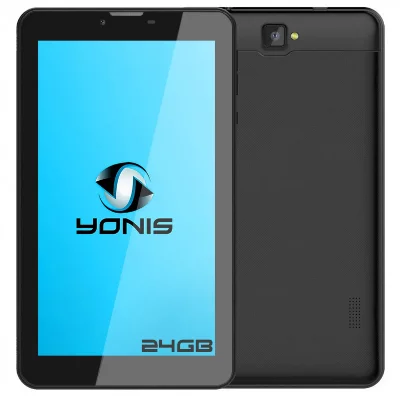 YONIS Tablette Tactile 3G 7 Pouces Dual Core Dual Sim Noir 20 Go Android Bluetooth 