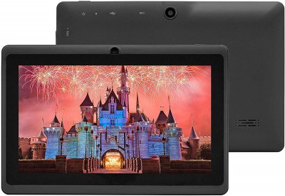 YONIS Tablette Tactile 7' Android 6.0 HD Double Cam&eacute;ra 24 Go Noire -  