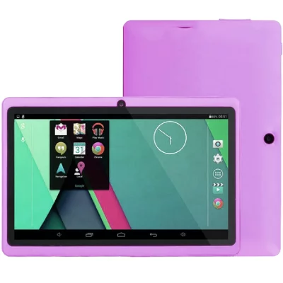 YONIS Tablette Tactile 7 Pouces Quad Core Cam&eacute;ra Flash Android Micro Sd 72 Go Violet 