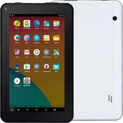 YONIS Tablette Tactile Android 6.0 7' Quad Core Google Play Store Blanc 20 Go -  