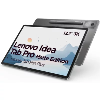 LENOVO Tablette Tactile  Idea Tab Pro Matte Edition 12,7"" Wifi 128 Go Gris + Stylet Tab Pen Plus 