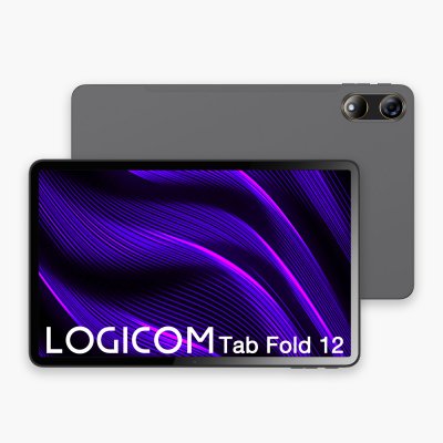 LOGICOM HOME Tablette tactile Tab Fold Pro 12 10'' 128 Go LOGICOM