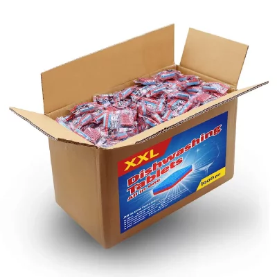 VIDAXL Tablettes 12 en 1 pour lave-vaisselle 1000 pcs 18 kg