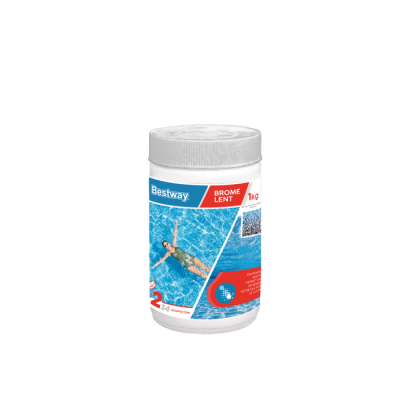 BESTWAY Tablettes de brome &agrave; dissolution lente Brome Lent - 1 kg - Spa