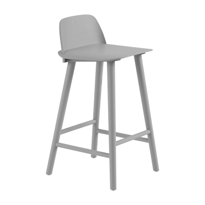 Tabouret de bar 65 cm gris Nerd - Muuto