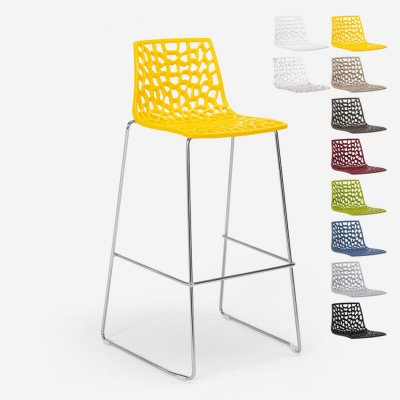 Tabouret de bar de cuisine grand soleil 74 cm design spider slitta Grand Soleil