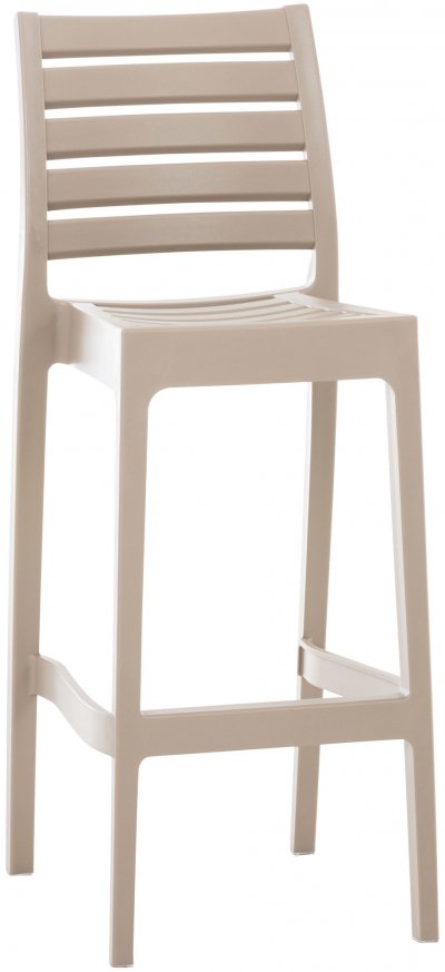 Tabouret de bar empilable Ares , Boue