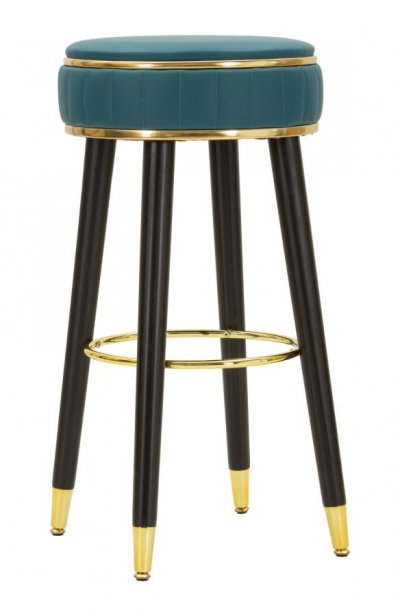 Tabouret De Bar London Vert Design Chic Citadin
