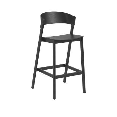 Tabouret de bar noir Cover 106 cm - Muuto
