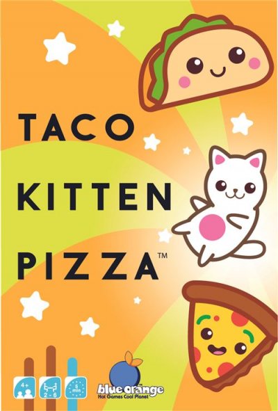 BLUE ORANGE Taco Chaton Pizza : Le Jeu de Cartes Amusant pour Enfants - Neuf