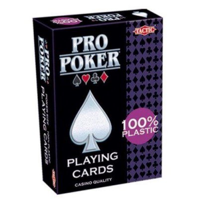 TACTIC  - 03133 - Poker - Propoker : Cartes Plastiques