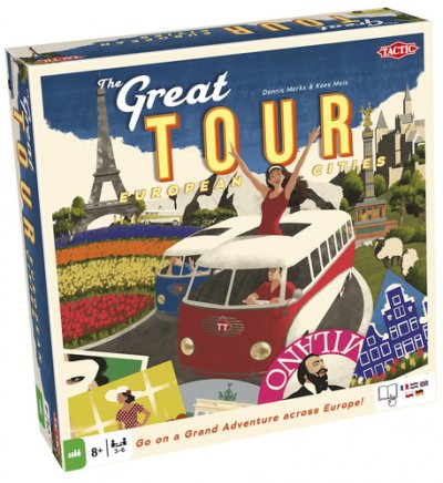 TACTIC  Great Tour Jeu De Soci&eacute;t&eacute; Travel/Adventure