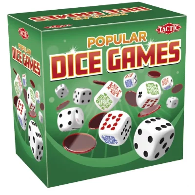 TACTIC  jeu de d&eacute;s Jeux de d&eacute;s 12 x 12 cm 113-pi&egrave;ce