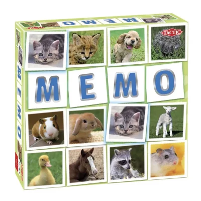 GENERIQUE Tactic Jeu de m&eacute;moire b&eacute;b&eacute; Animaux M&eacute;mo 