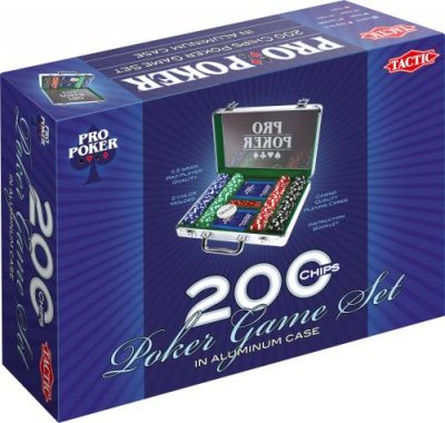 TACTIC  ProPoker Mallette 200 jetons