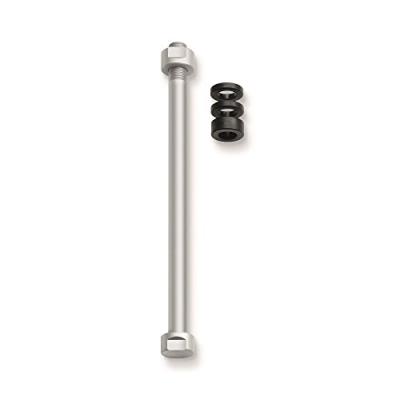 TACX  E-thru 10mm Trainer Axle Argent&eacute;