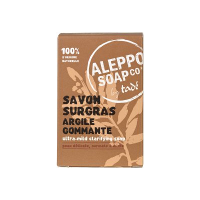 TADE Tad&eacute; Savon d'Alep Surgras Argile Gommante - 150 g - Bo&icirc;te 150 g