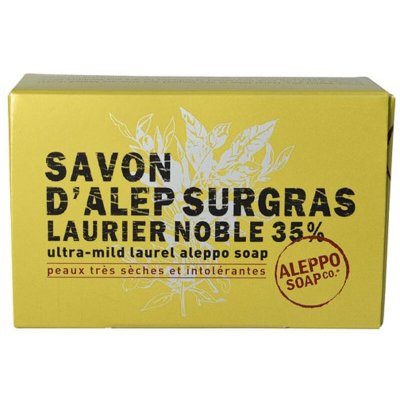 TADE Tad&eacute; Savon d'Alep Surgras Laurier Noble 35% - 150 g - Pain 150 g
